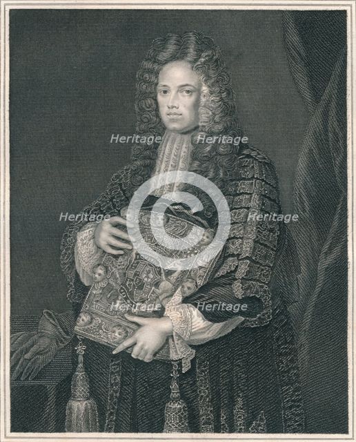 'John, First Lord Somers', c1700, (early-mid 19th century).  Creator: WT Mote.