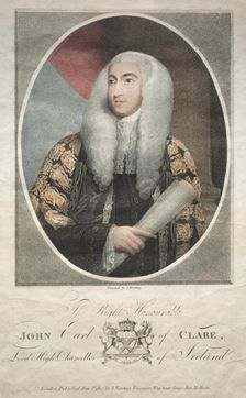 John Fitzgibbon, Earl of Clare, 1801. Creator: S. Kersting (British)