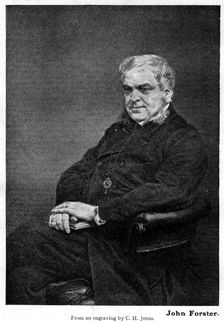 John Forster c1860-1900.Artist: CH Jeens