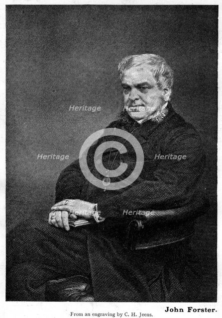 'John Forster', c1860-1900.Artist: CH Jeens