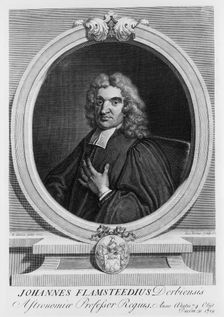 John Flamsteed, astronomer, 1712. Creator: George Vertue