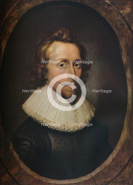 'John Fletcher', 17th century. Artist: Cornelis Janssens van Ceulen.