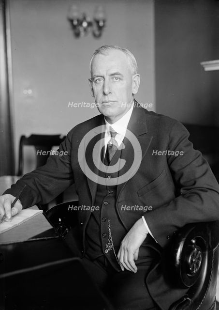 John Frost Nugent, Sen. from Idaho, 1918. Creator: Harris & Ewing.