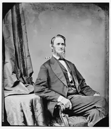 John Francis Lewis of Virginia, between 1860 and 1875. Creator: Unknown