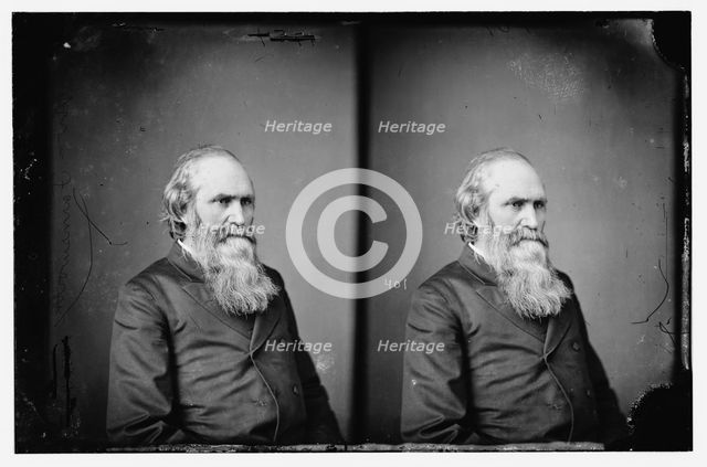 John Franklin Farnsworth, 1860-1870. Creator: Unknown.