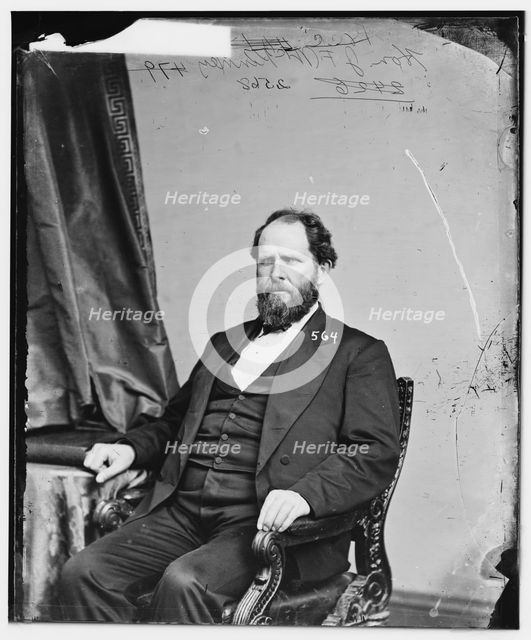John Franklin McKinney of Ohio, between 1860 and 1875. Creator: Unknown.