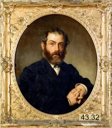 John Frederick Kensett, 1854. Creator: Charles Loring Elliott