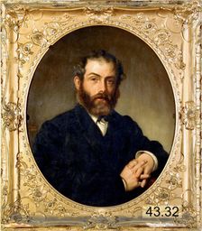 John Frederick Kensett, 1854. Creator: Charles Loring Elliott
