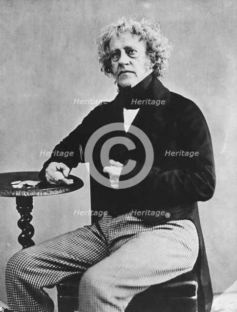 John Frederick Herschel (1792-1871), English astronomer and scientist, 1847. Artist: Unknown