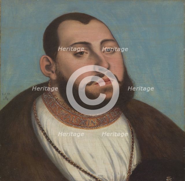 John Frederick I, Elector of Saxony (1503-1554), 1533. Creator: Cranach, Lucas, the Elder (1472-1553).