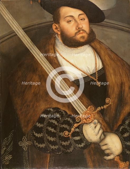 John Frederick I, Elector of Saxony (1503-1554), c.1535.