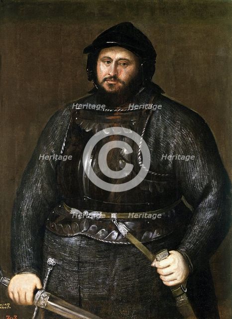 John Frederick I, Elector of Saxony, 1548. Creator: Titian.