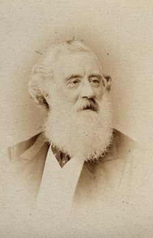 John Frederick Lewis, c1870. Creator: Elliott & Fry