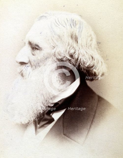 John Frederick Lewis, R.A., c1860s. Creator: John Watkins.