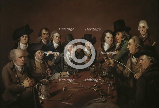 John Freeth and his Circle or Birmingham Men of the Last Century, 1792. Creator: John Eckstein.