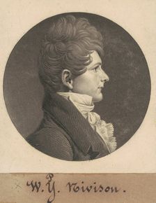 John Garland Mosby, 1808. Creator: Charles Balthazar Julien Févret de Saint-Mémin