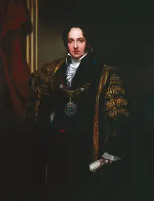 John Garratt, Lord Mayor, 1824. Artist: Thomas Stewardson