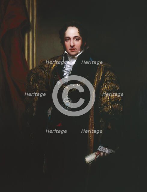 John Garratt, Lord Mayor, 1824.  Artist: Thomas Stewardson