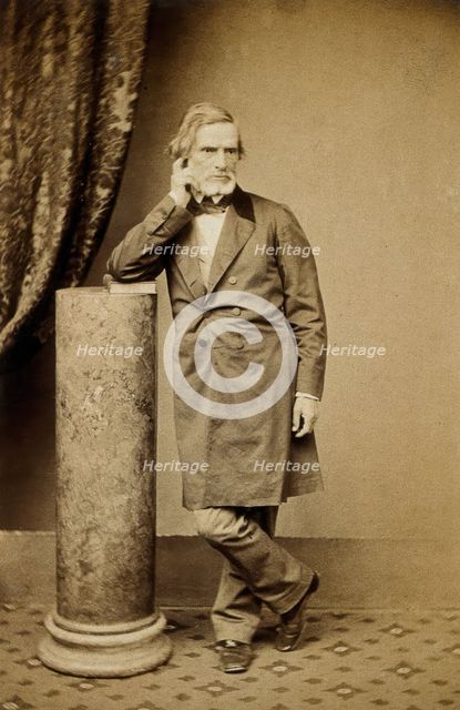 John Gibson, c1850s. Creator: Maull & Polyblank.