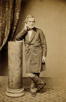 John Gibson, c1850s. Creator: Maull & Polyblank