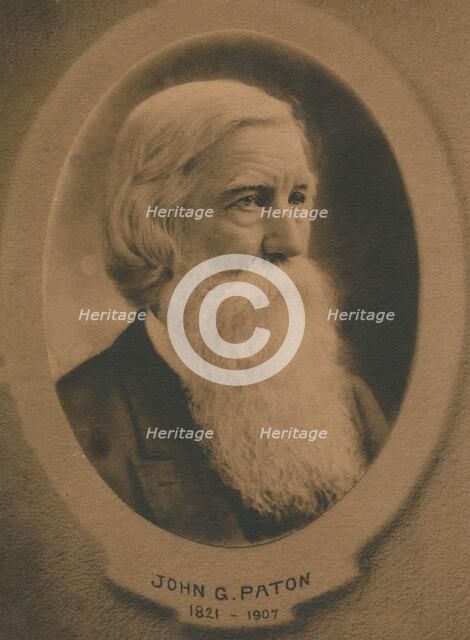 John Gibson Paton (1824-1907), Scottish born Protestant missionary, c1910s. Artist: Unknown.