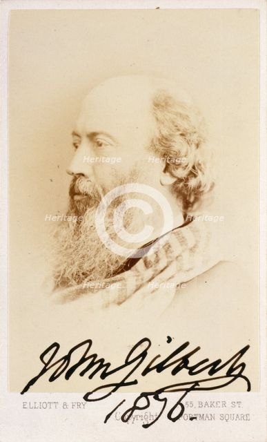 John Gilbert, c1876. Creator: Elliott & Fry.
