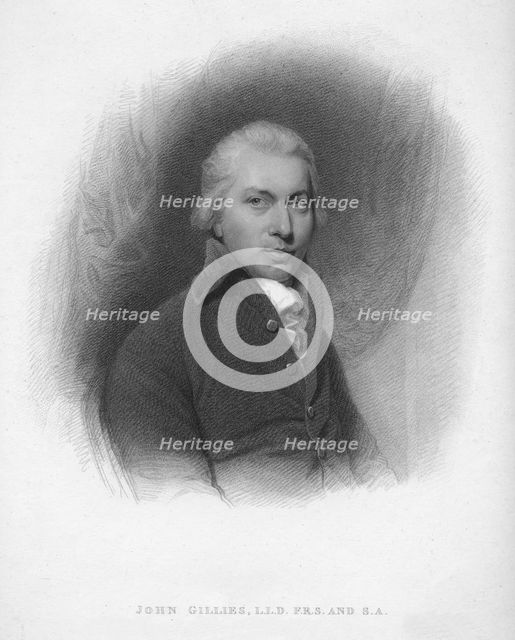 'John Gillies, L.L.D. F.R.S. and S.A.', 1813. Creator: Charles Picart.