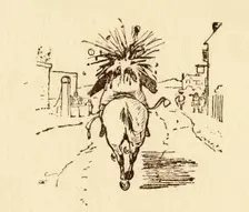 John Gilpin's wine bottles explode, 1878, (c1918). Creator: Randolph Caldecott