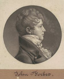 John Goddard, c. 1804. Creator: Charles Balthazar Julien Févret de Saint-Mémin