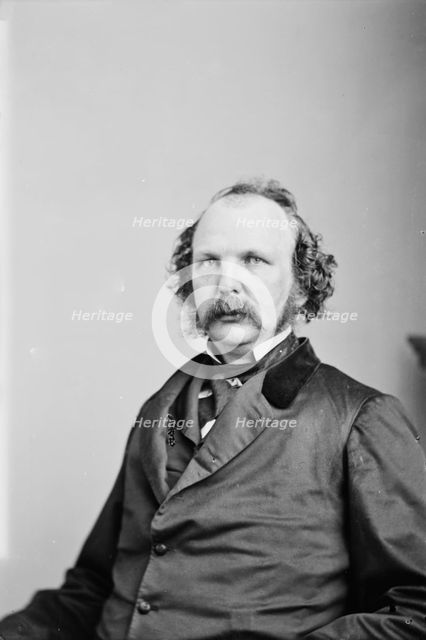 John Godfrey Saxe I, between 1855 and 1865. Creator: Unknown.