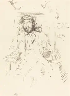 John Grove, 1895. Creator: James Abbott McNeill Whistler