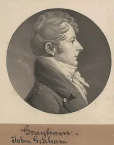 John Graham, 1808. Creator: Charles Balthazar Julien Févret de Saint-Mémin