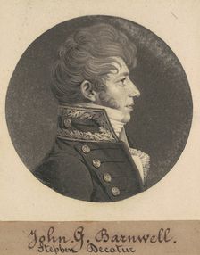 John Green, 1808-1809. Creator: Charles Balthazar Julien Févret de Saint-Mémin