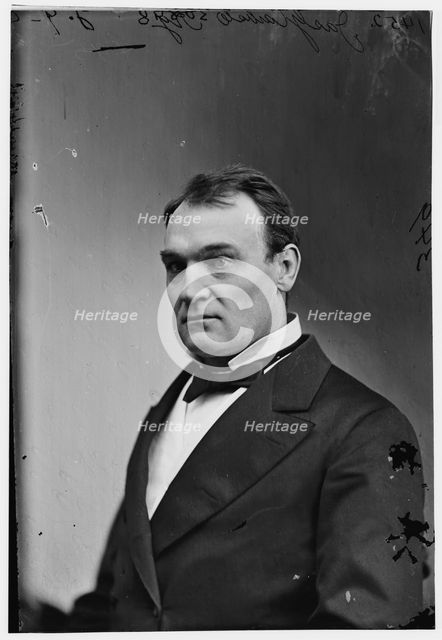 John Griffin Carlisle of Kentucky, between 1870 and 1880. Creator: Unknown.