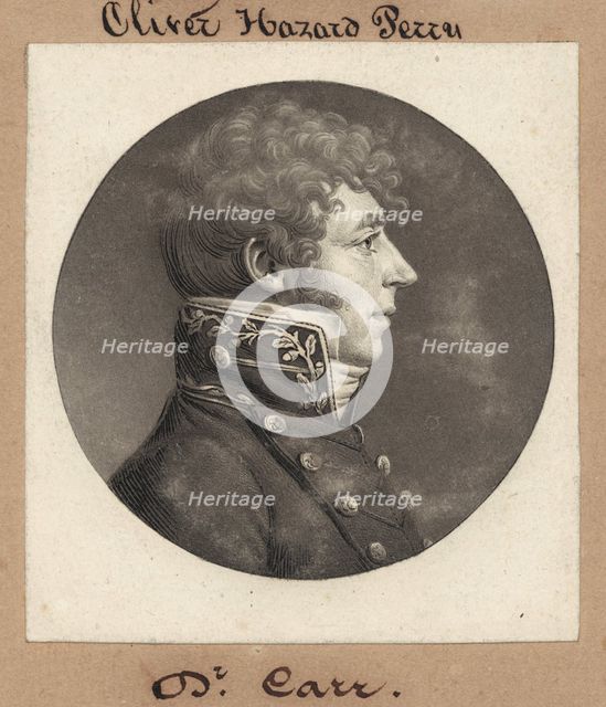 John H. Carr, 1810. Creator: Charles Balthazar Julien Févret de Saint-Mémin.