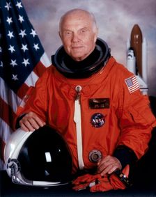 John H Glenn, American astronaut, May 1998. Creator: Unknown