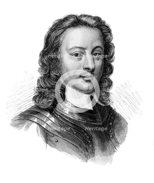 John Hampden, 17th century English politician and soldier, (c1850). Artist: Unknown