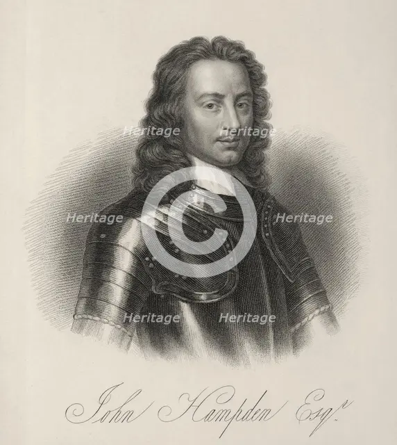John Hampden Esq, c1620-c1640, (1834-1837).  Creator: Samuel Freeman.