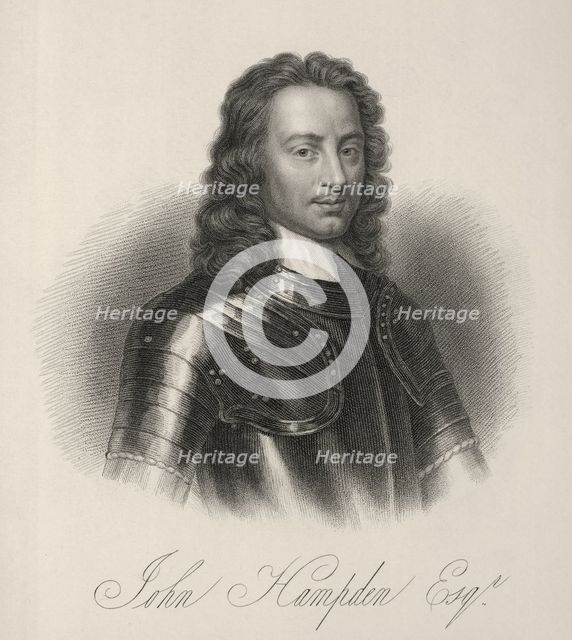 John Hampden Esq, c1620-c1640, (1834-1837).  Creator: Samuel Freeman.