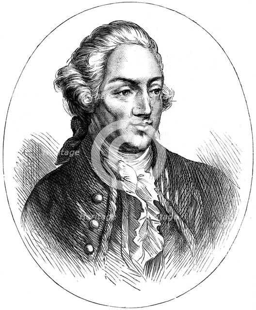 John Hancock, 18th century American statesman, c1880. Artist: Unknown