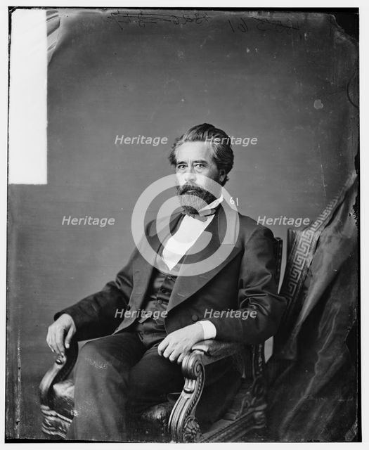 John Hancock of Texas, between 1860 and 1875. Creator: Unknown.