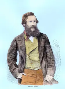 John Hanning Speke, British explorer, 19th century. Creator: Unknown