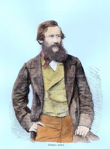 John Hanning Speke, British explorer, 19th century. Creator: Unknown