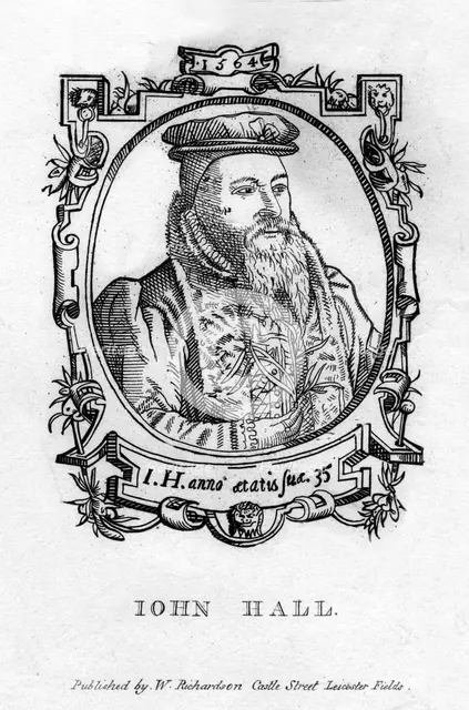 John Hall (c1575-1635), English physician. Artist: Unknown