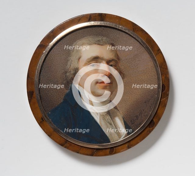 John Hall d.y., businessman, 1801. Creator: Giovanni Domenico Bossi.