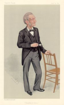 John Hall Gladstone, English chemist, 1891. Creator: Sir Leslie Matthew Ward