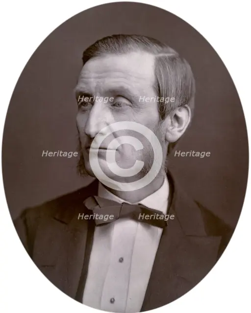 John Hall Gladstone, President of the Chemical Society, 1880. Creator: Lock & Whitfield.