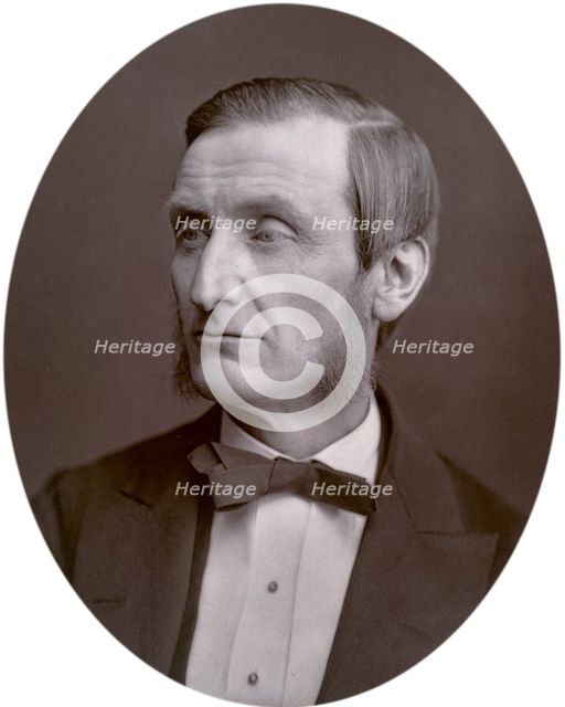 John Hall Gladstone, President of the Chemical Society, 1880. Creator: Lock & Whitfield.