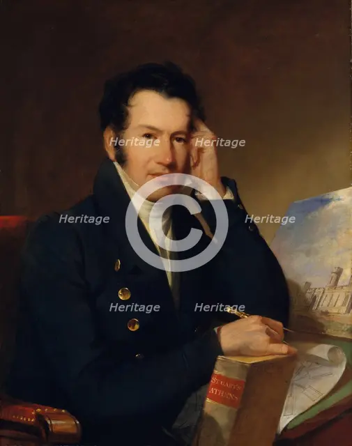 John Haviland, 1828. Creator: John Neagle.