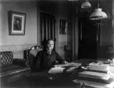 John Hay, 1838-1905, between 1890 and 1905. Creator: Frances Benjamin Johnston